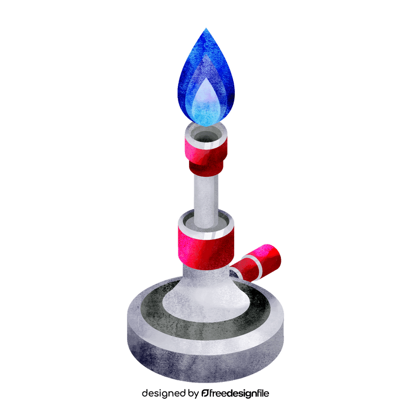 Bunsen burner clipart