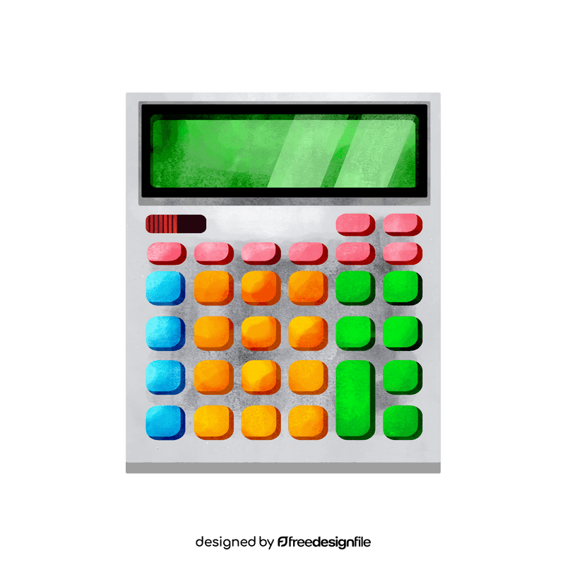 Calculator clipart