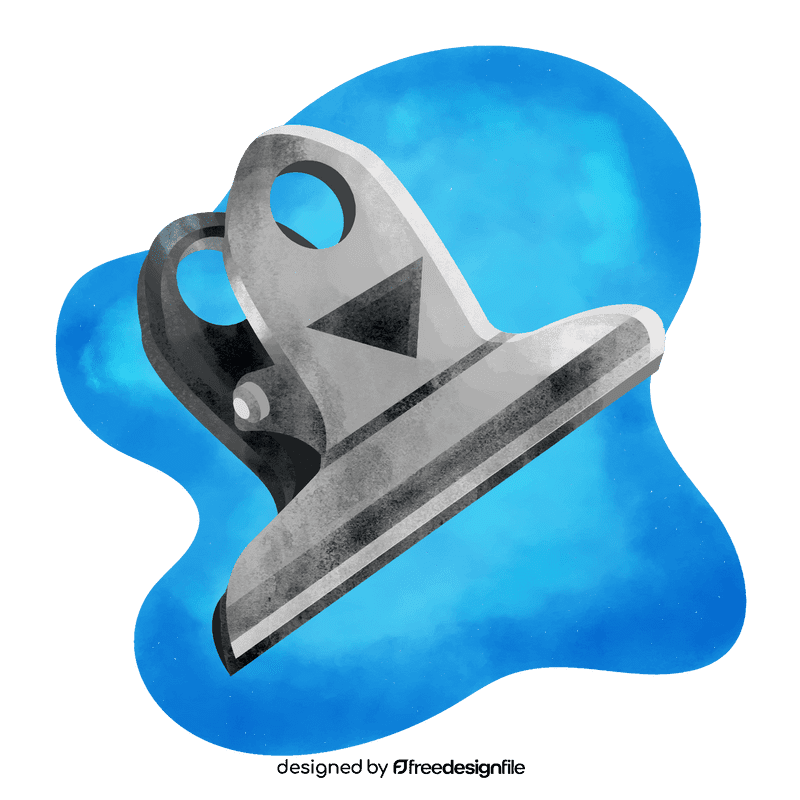 Clampy clip vector