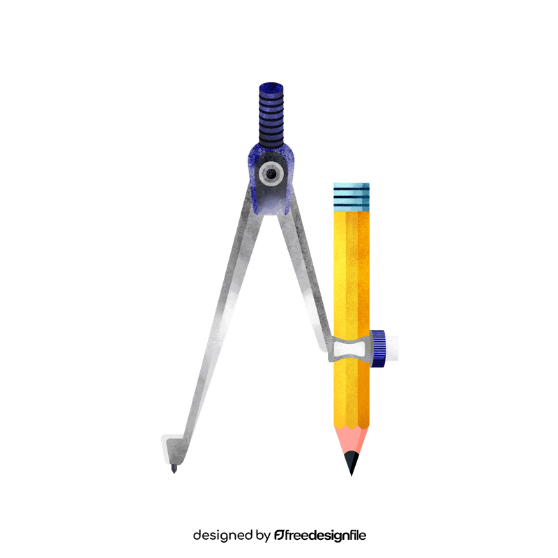 Drawing compass clipart