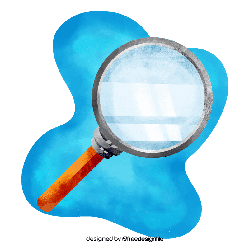 Magnifying glass vector