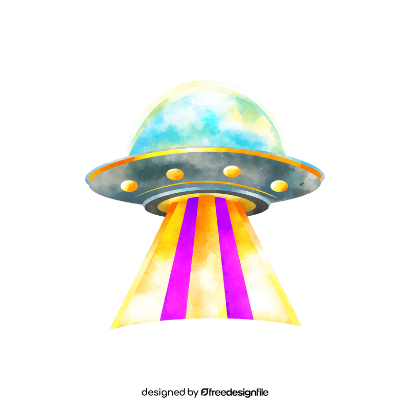 Alien spaceship clipart