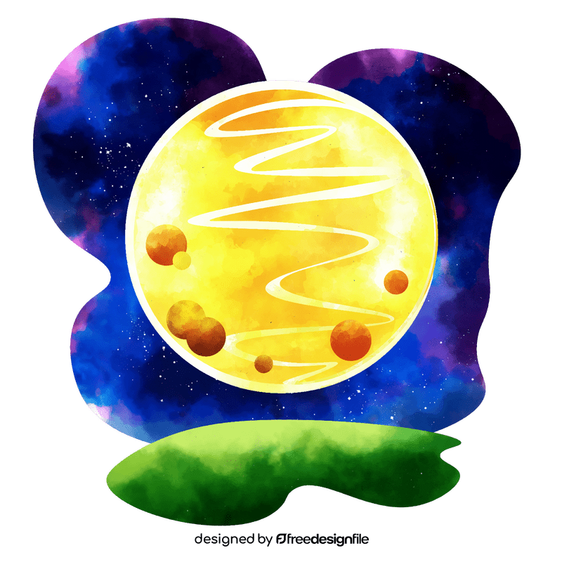 Full moon vector