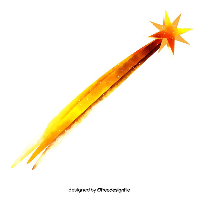 Shooting star clipart