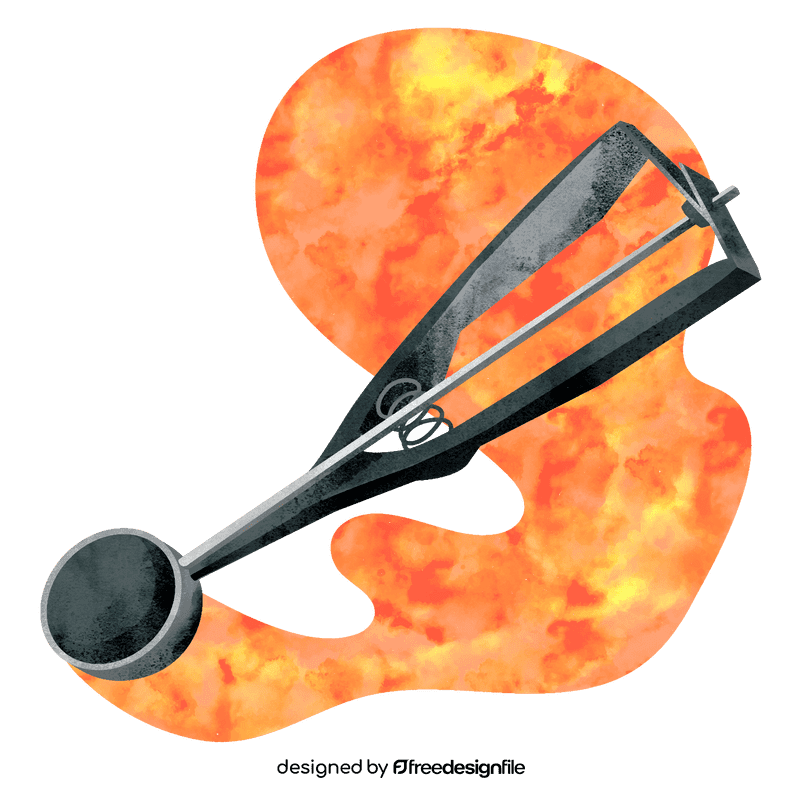 Batter scoop vector