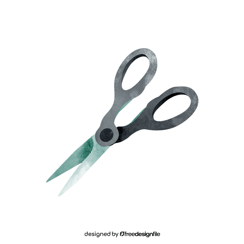 Kitchen scissors clipart