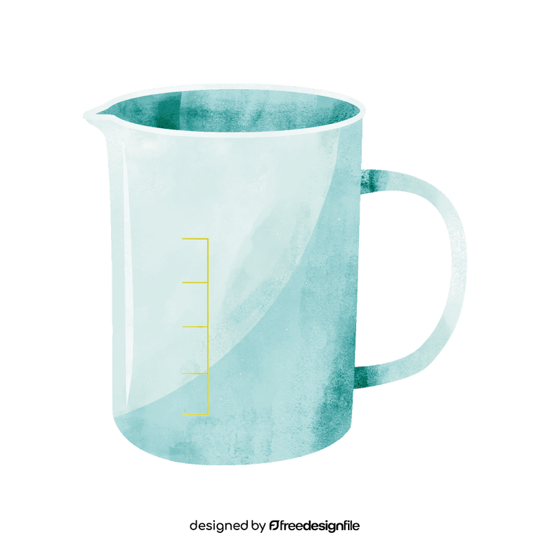 Measuring cup clipart