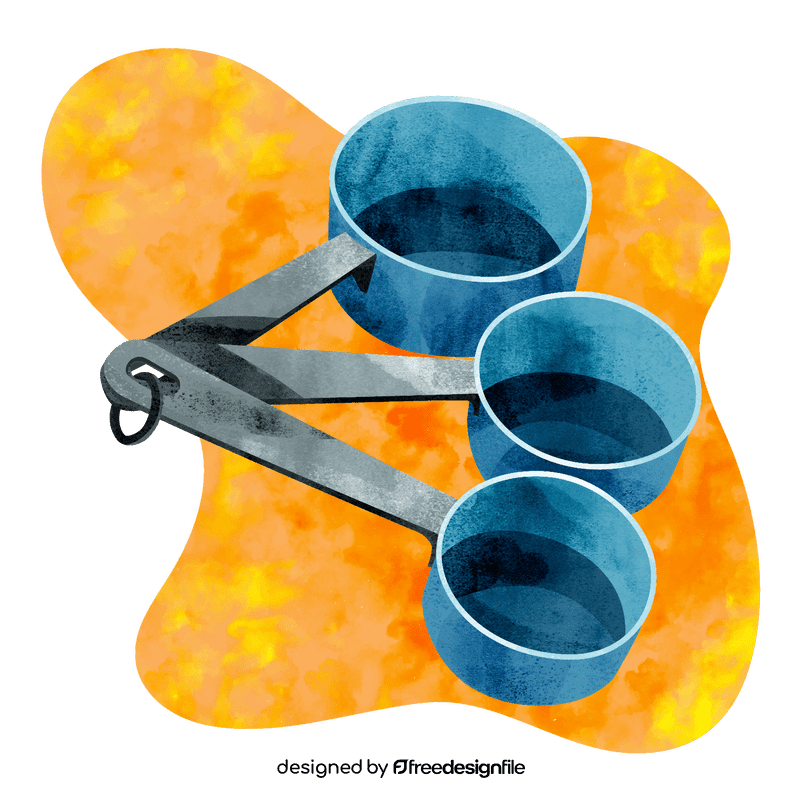 Measuring spoons vector