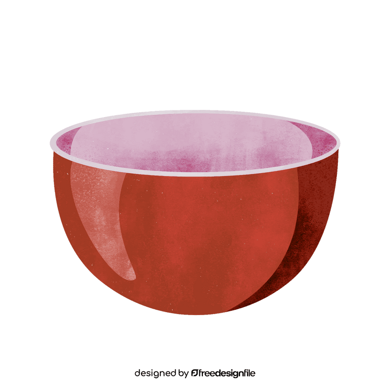 Mixing bowl clipart