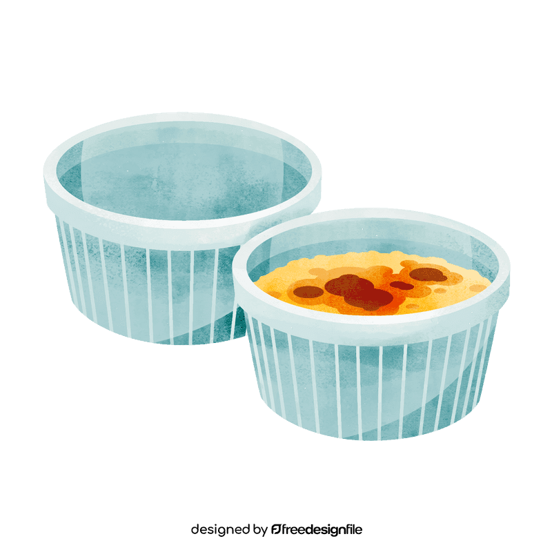 Ramekin clipart