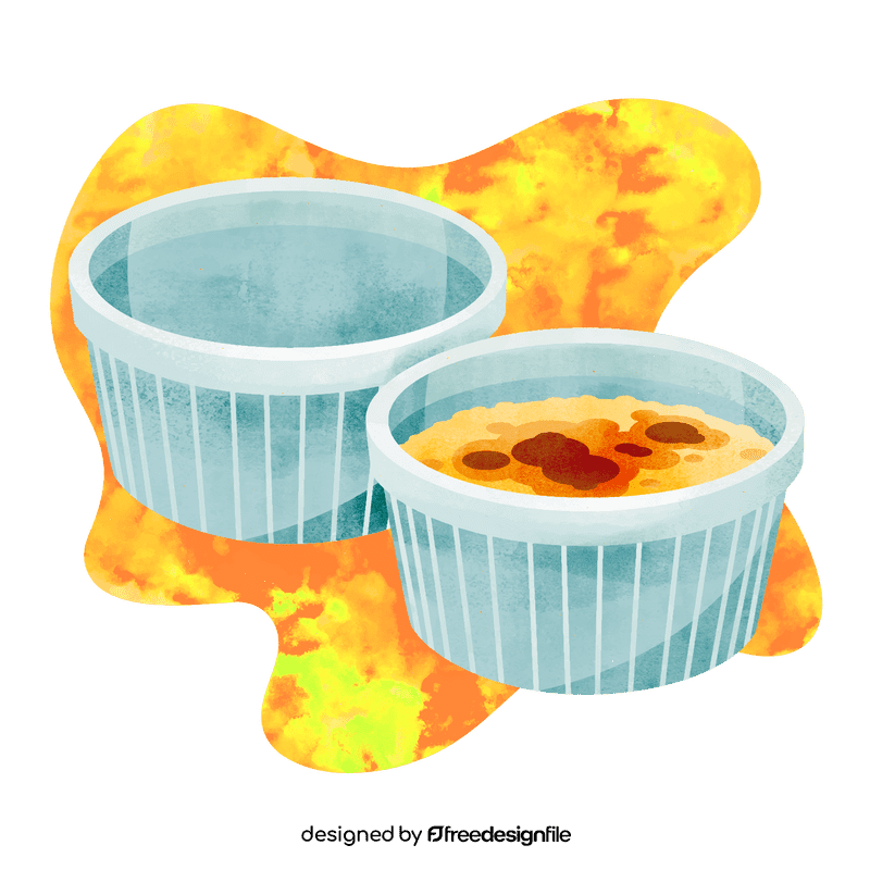 Ramekin vector