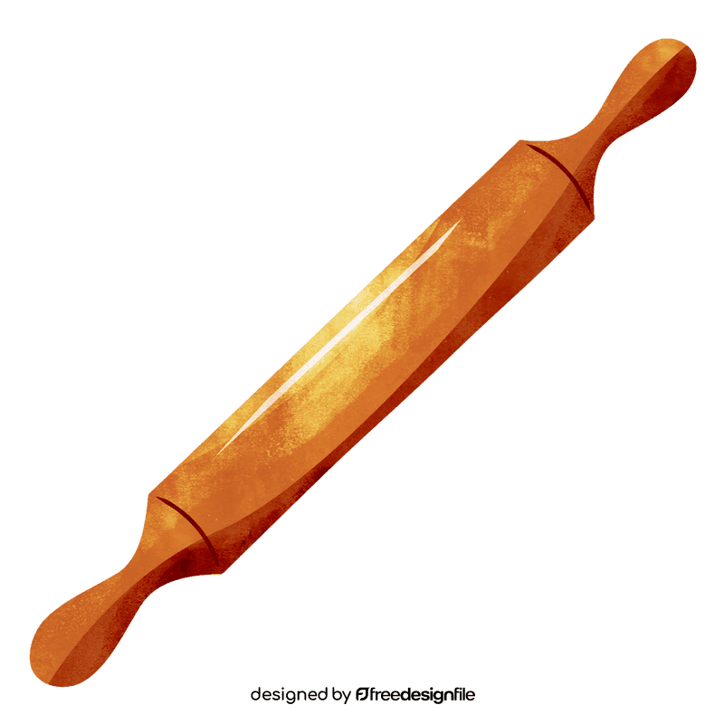 Rolling pin clipart