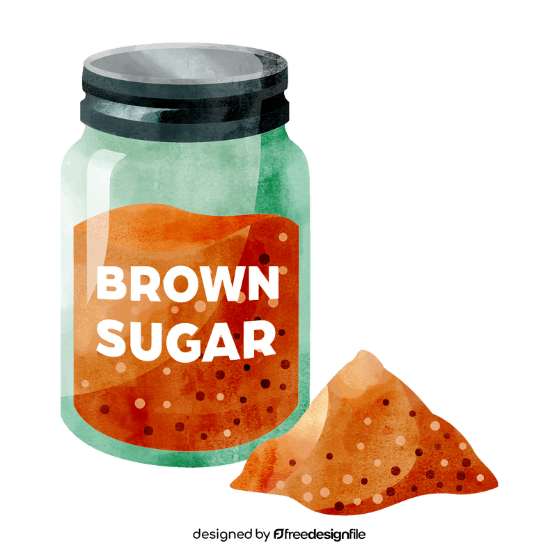 Brown sugar clipart