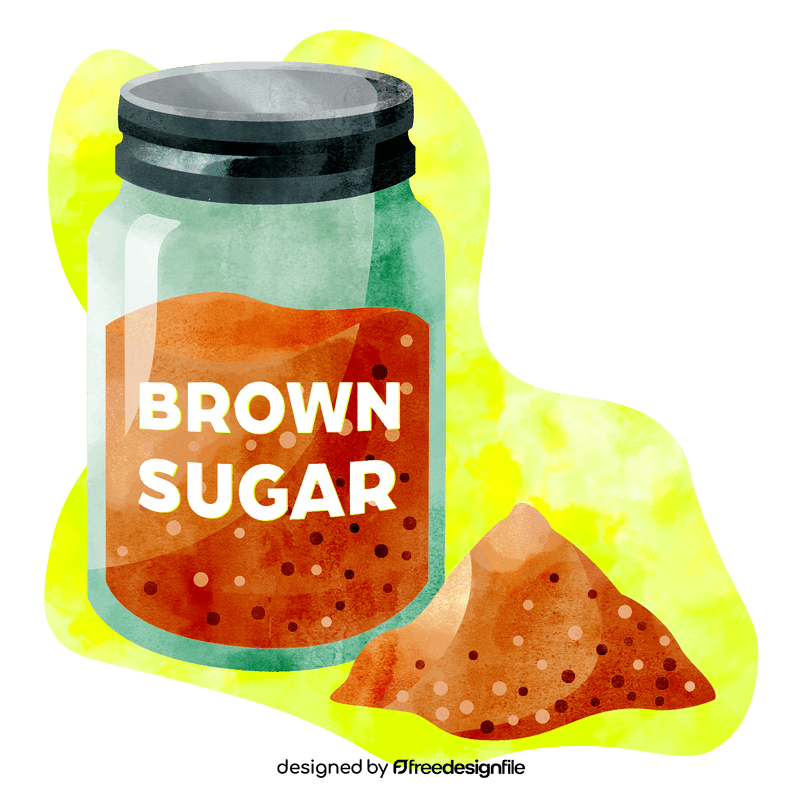 Brown sugar vector