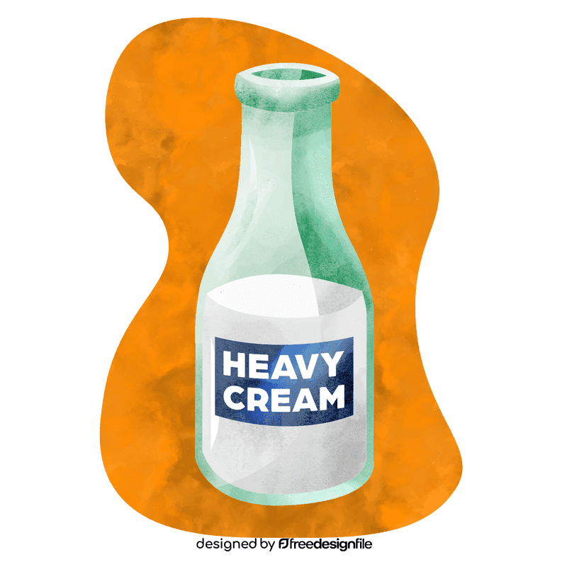 Heavy cream vector