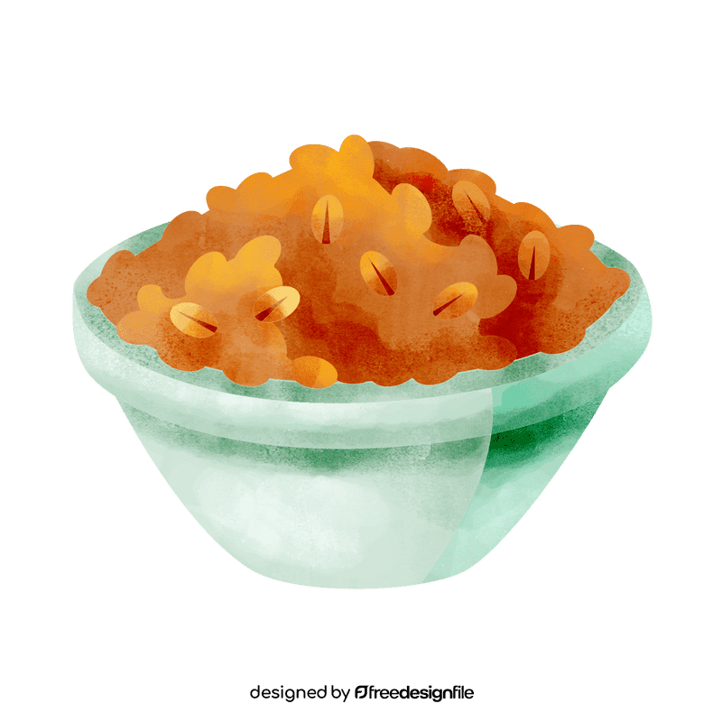 Oatmeal clipart