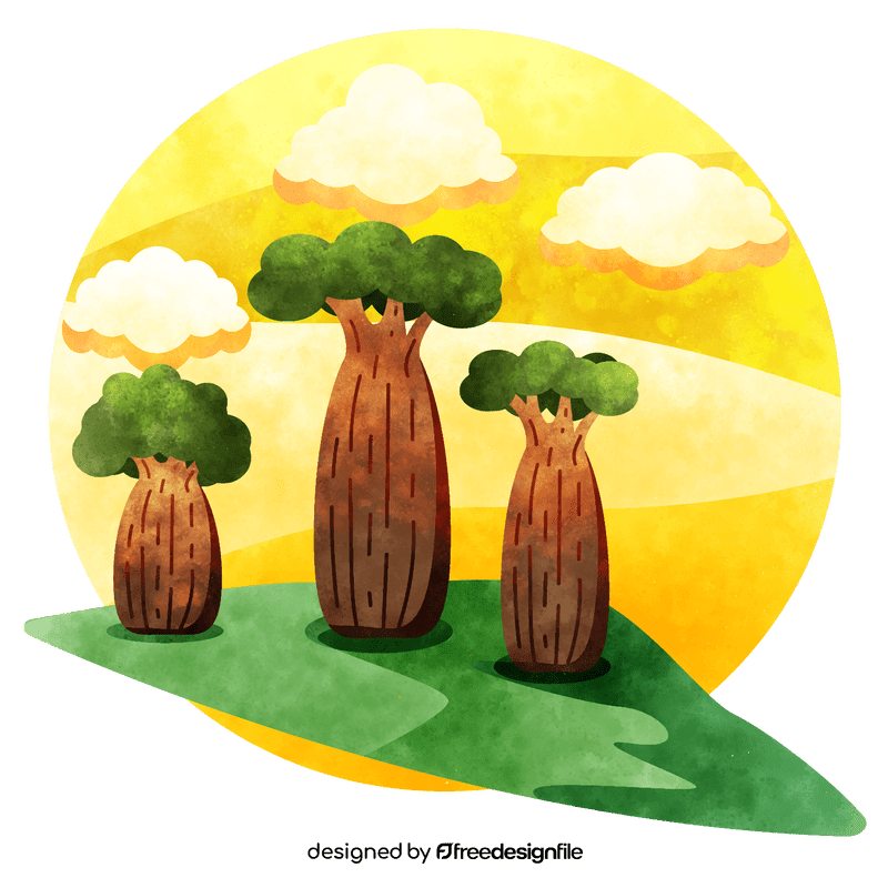 African plains vector