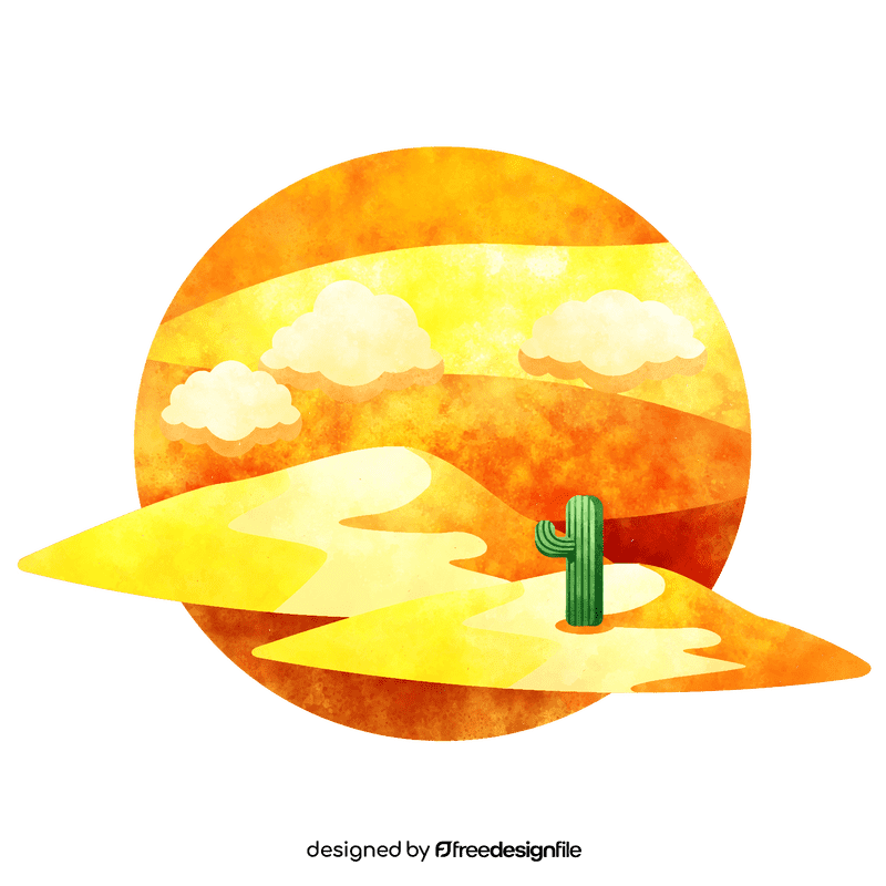 Desert plains vector