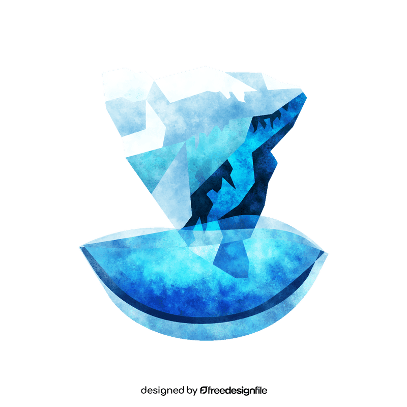 Iceberg clipart