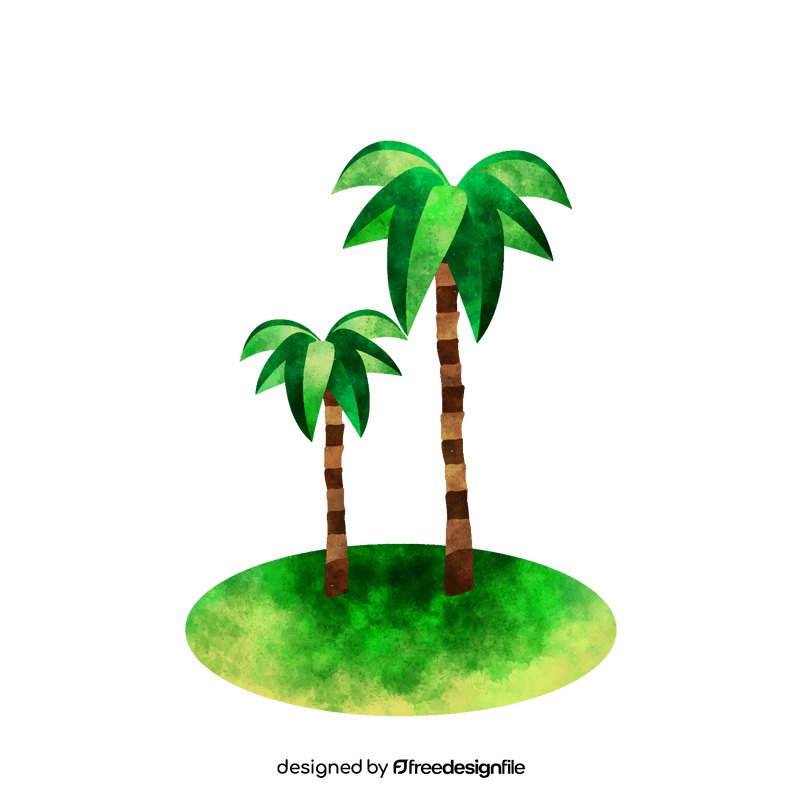 Palm tree clipart