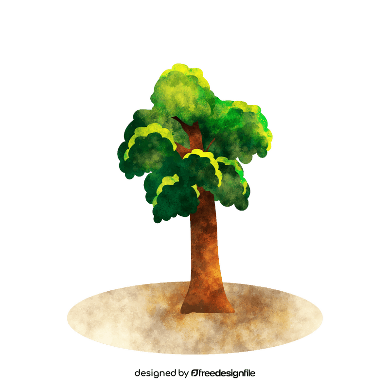 Sequoia tree clipart