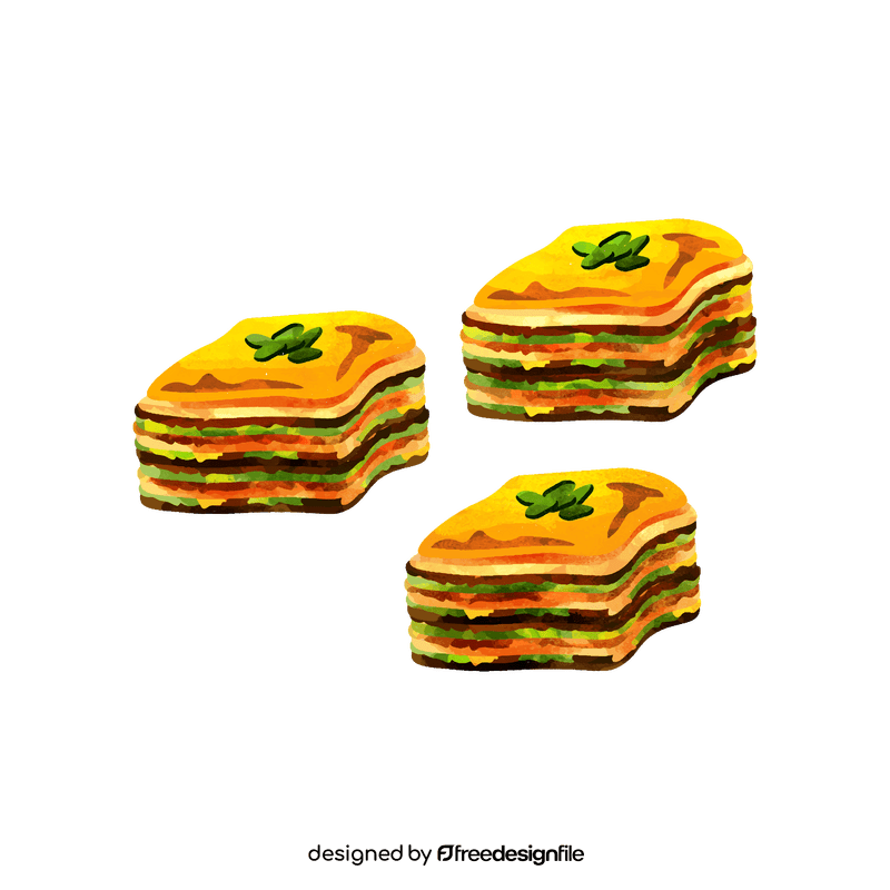 Baklava clipart