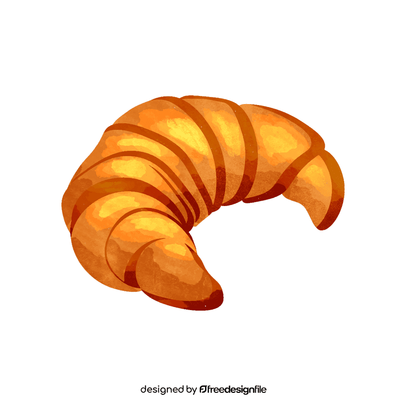 Croissant clipart