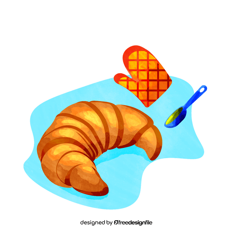 Croissant vector