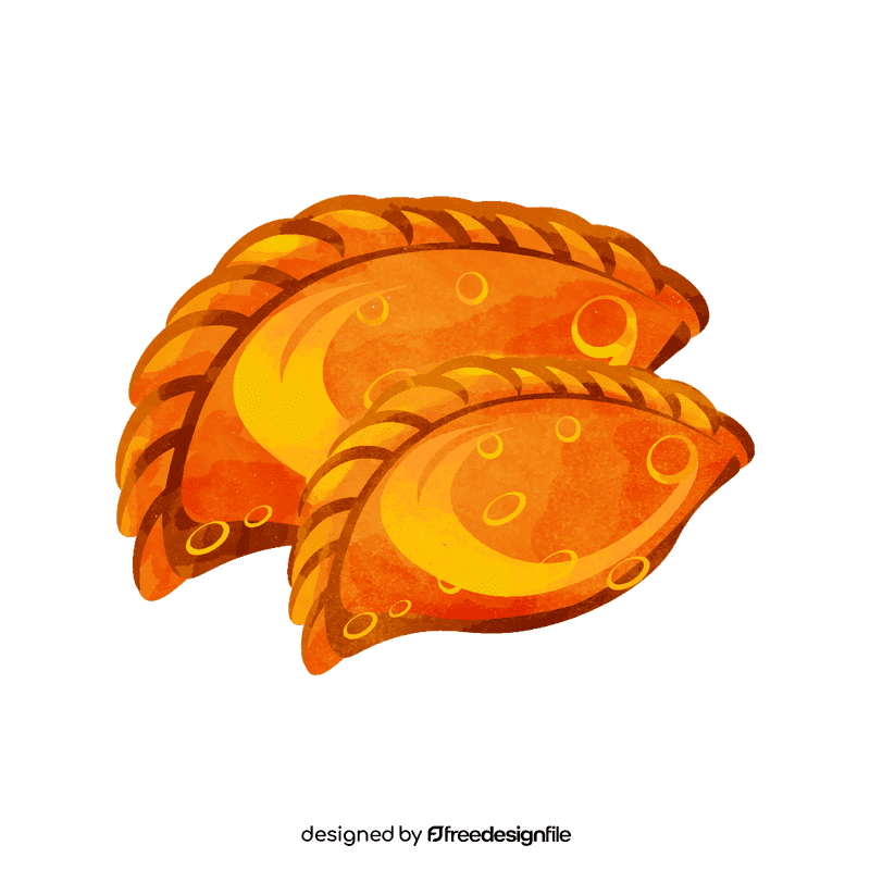 Curry puff clipart