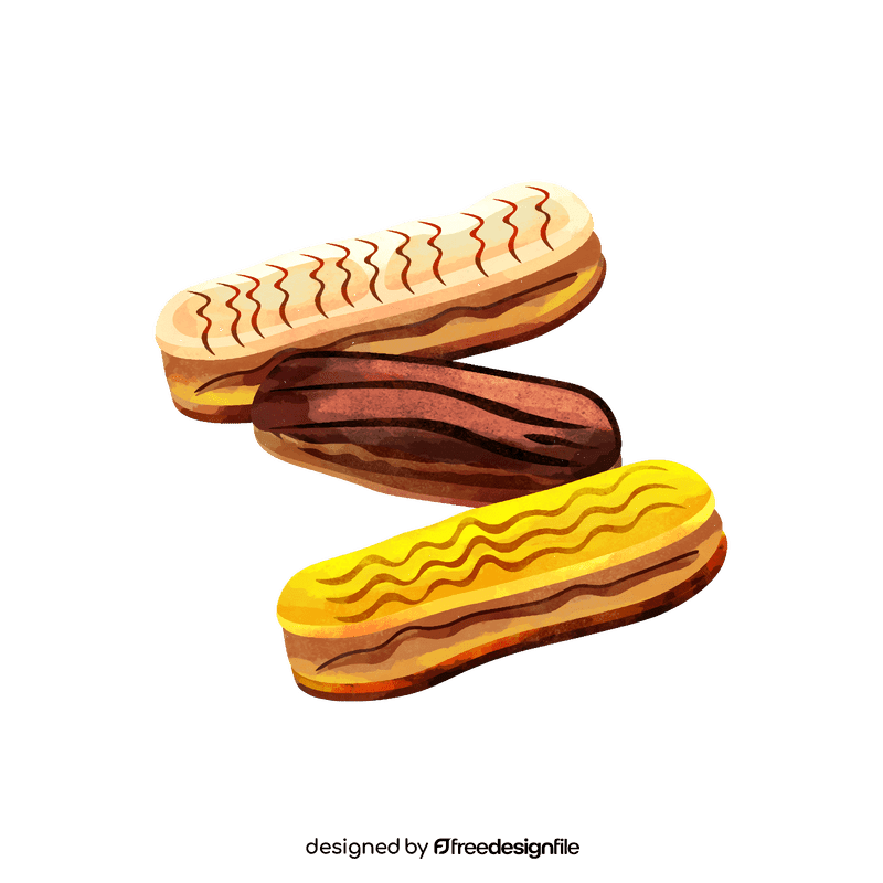 Eclair clipart