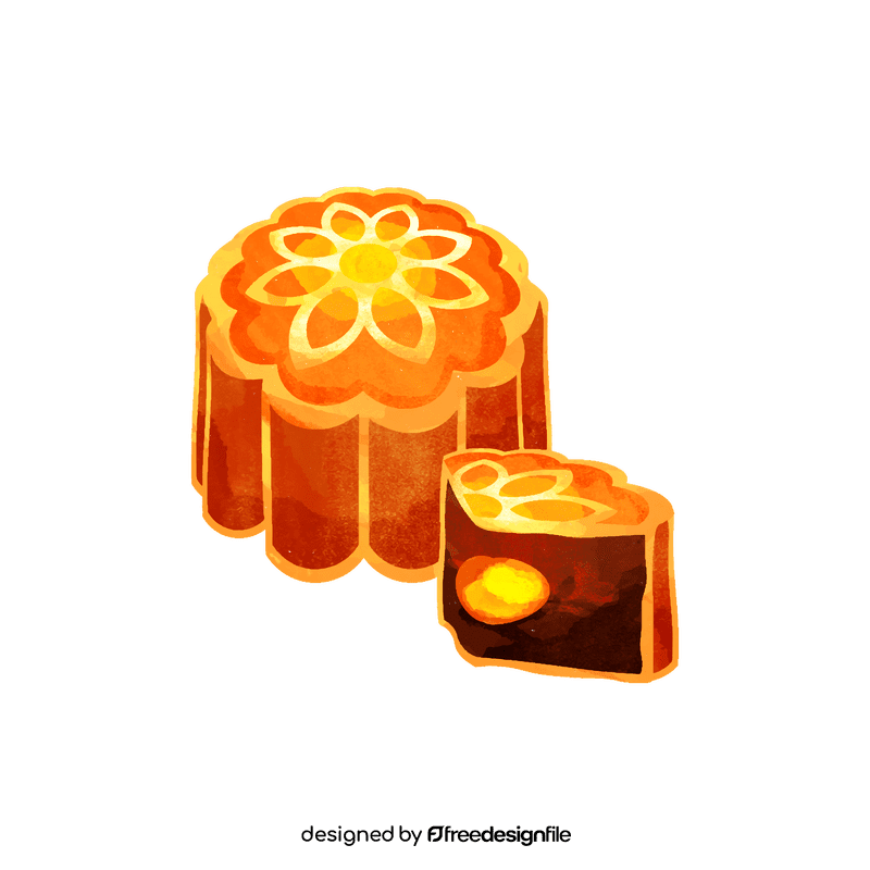 Mooncake clipart