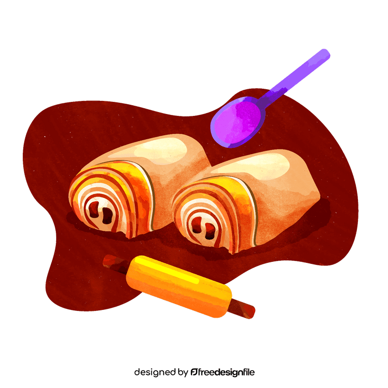 Pain au chocolat vector