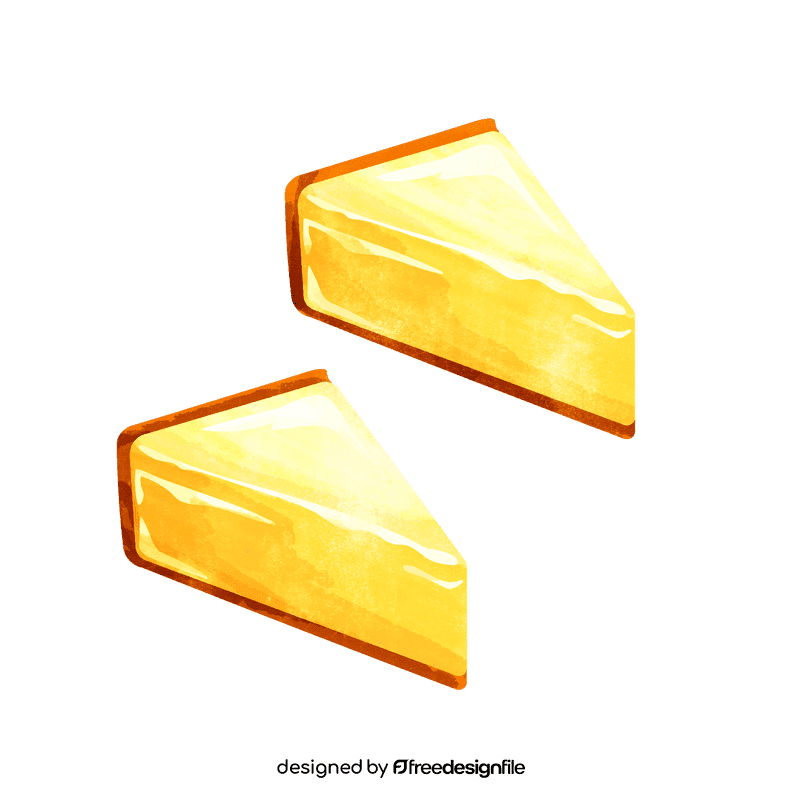 Cheese cake clipart