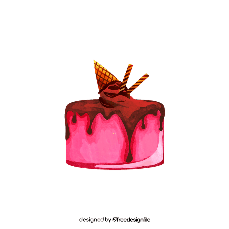 Ice cream cake clipart