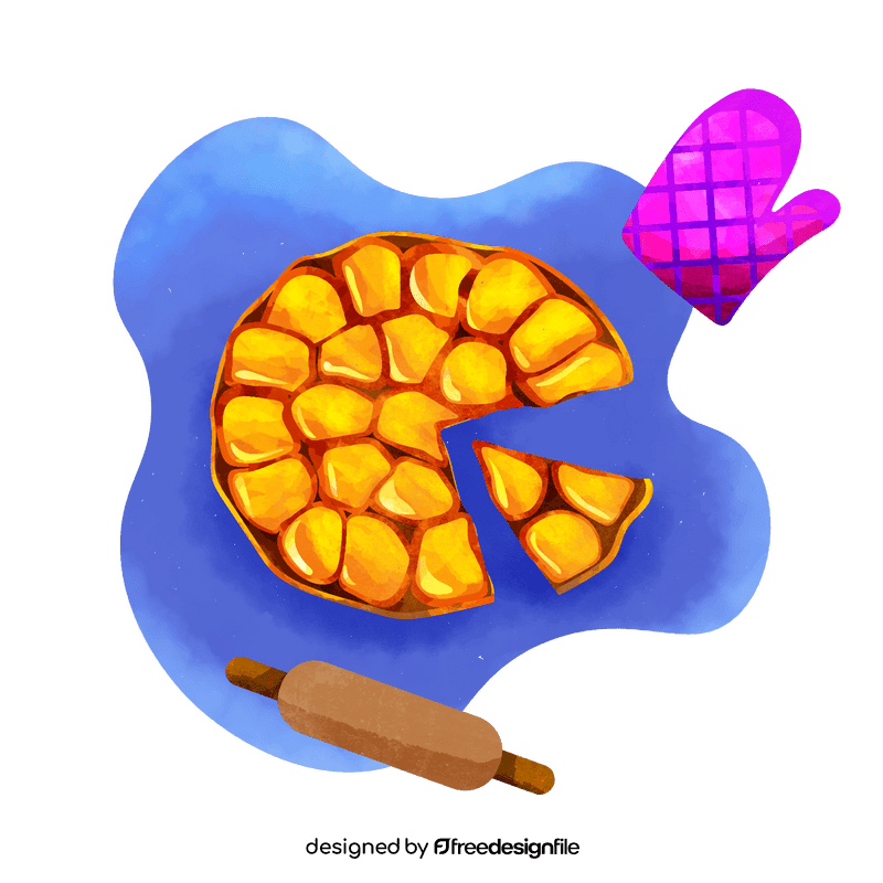 Tarte tatin vector