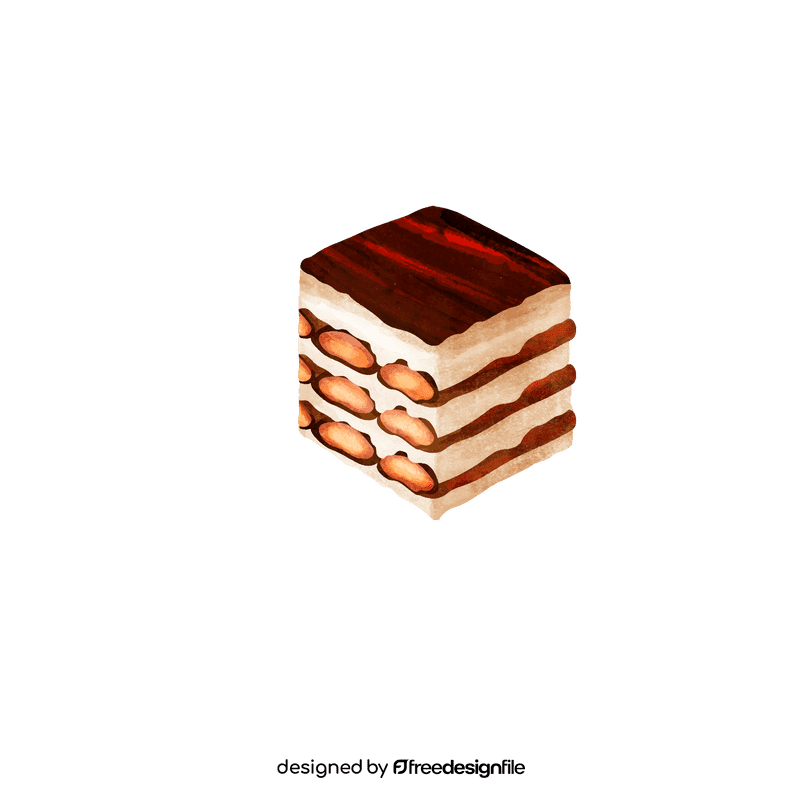 Tiramisu clipart