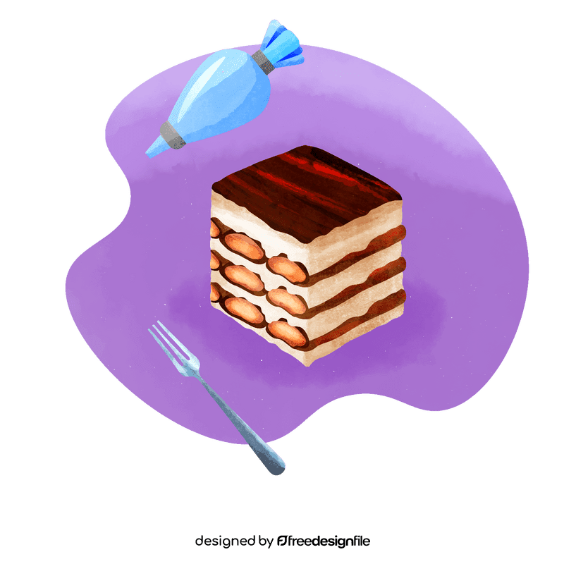 Tiramisu vector