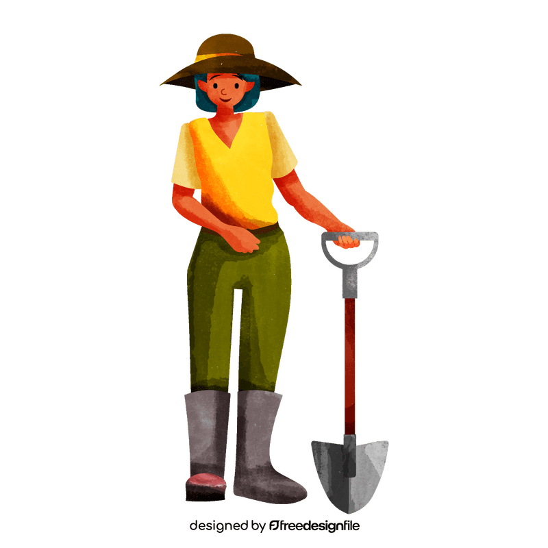 Gardener clipart