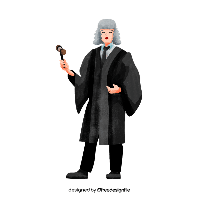 Judge clipart