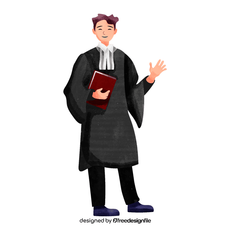 Lawyer clipart