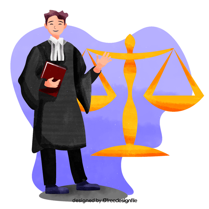 Lawyer vector