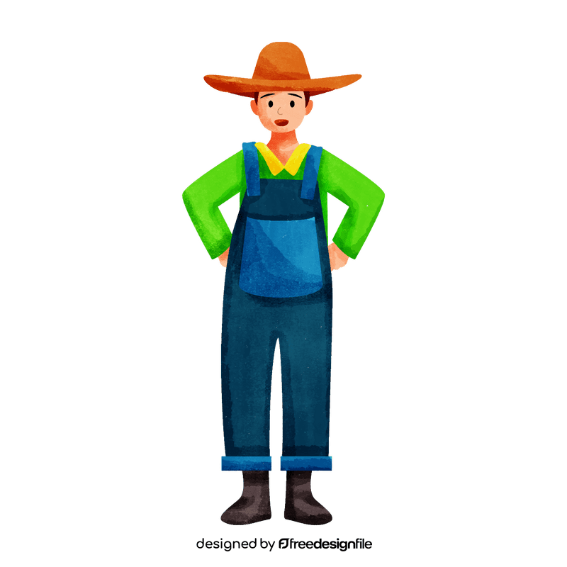 Live stock farmer clipart