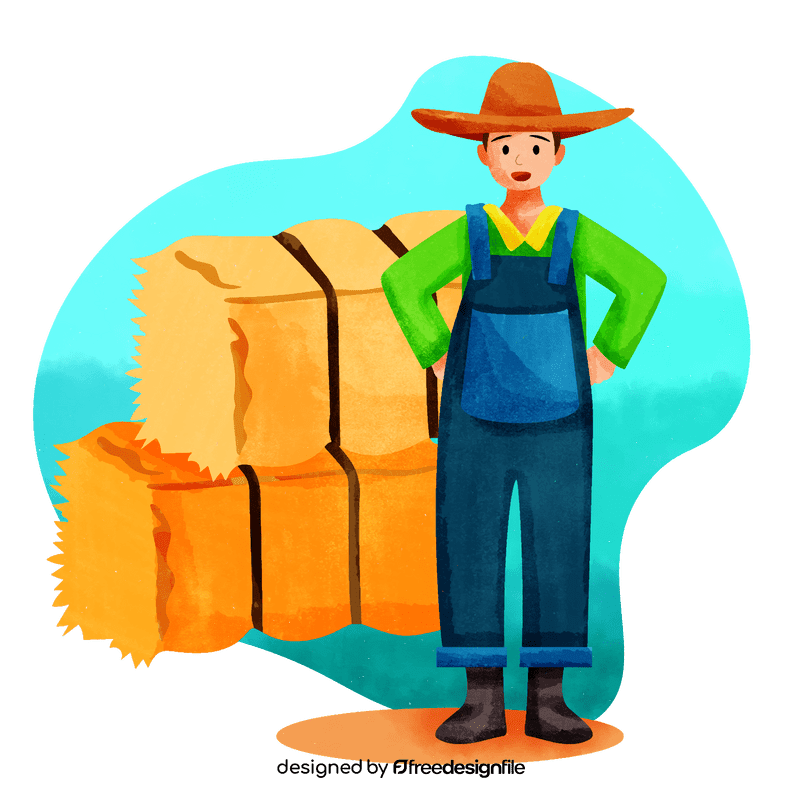 Live stock farmer vector