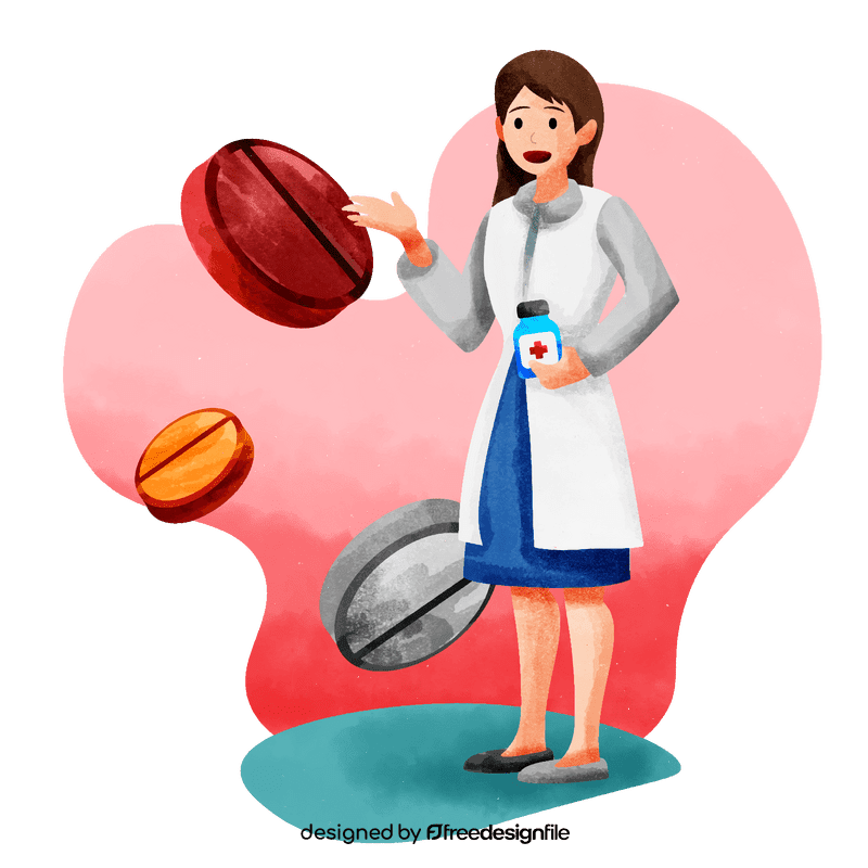 Pharmacist vector