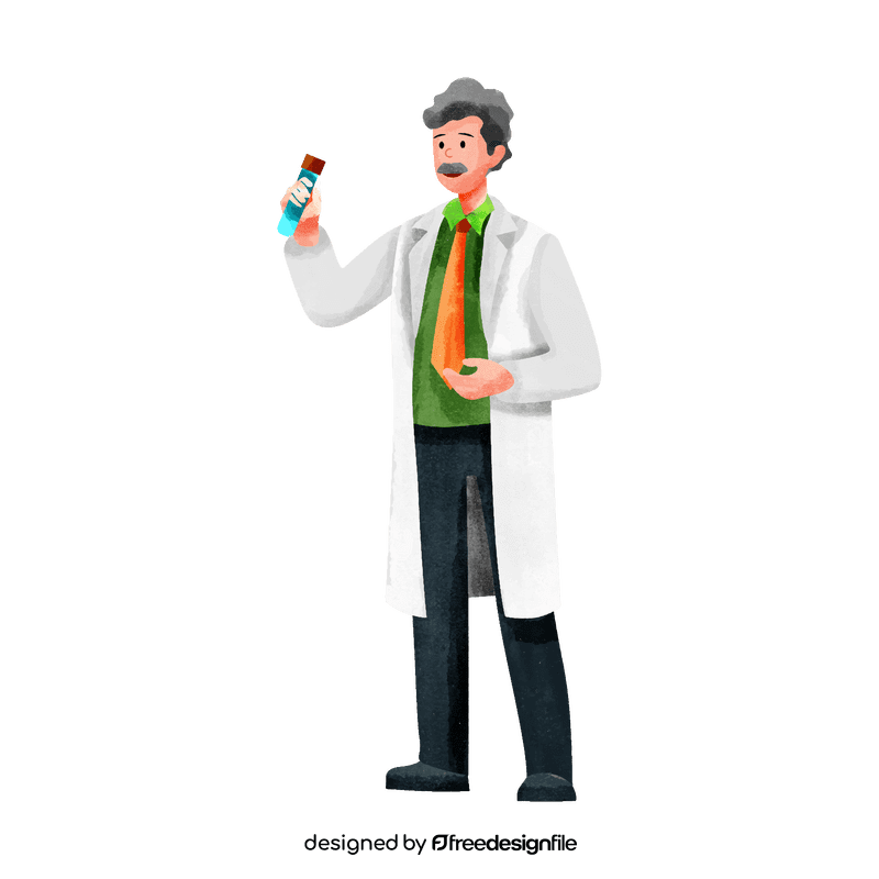 Scientist clipart