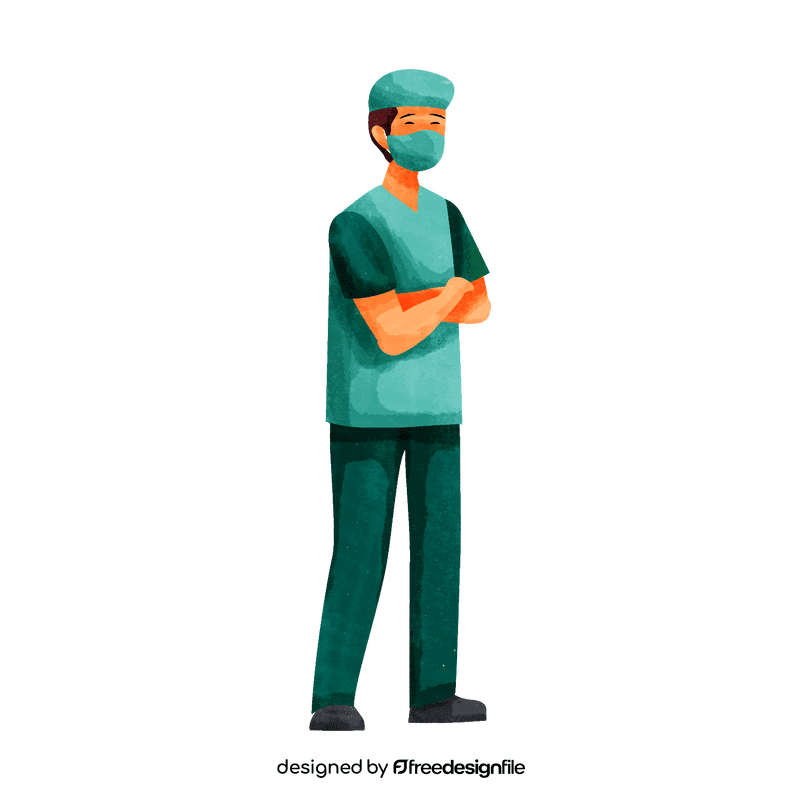 Surgeon clipart