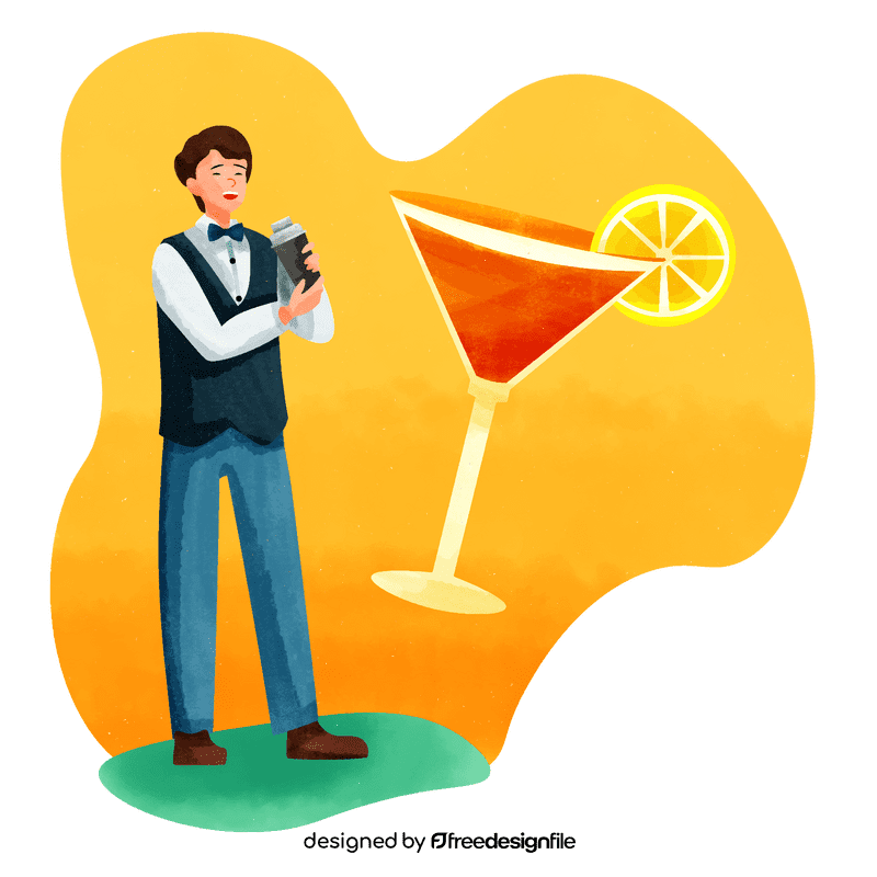 Bartender vector