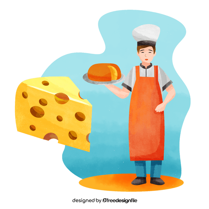 Cheesemonger vector