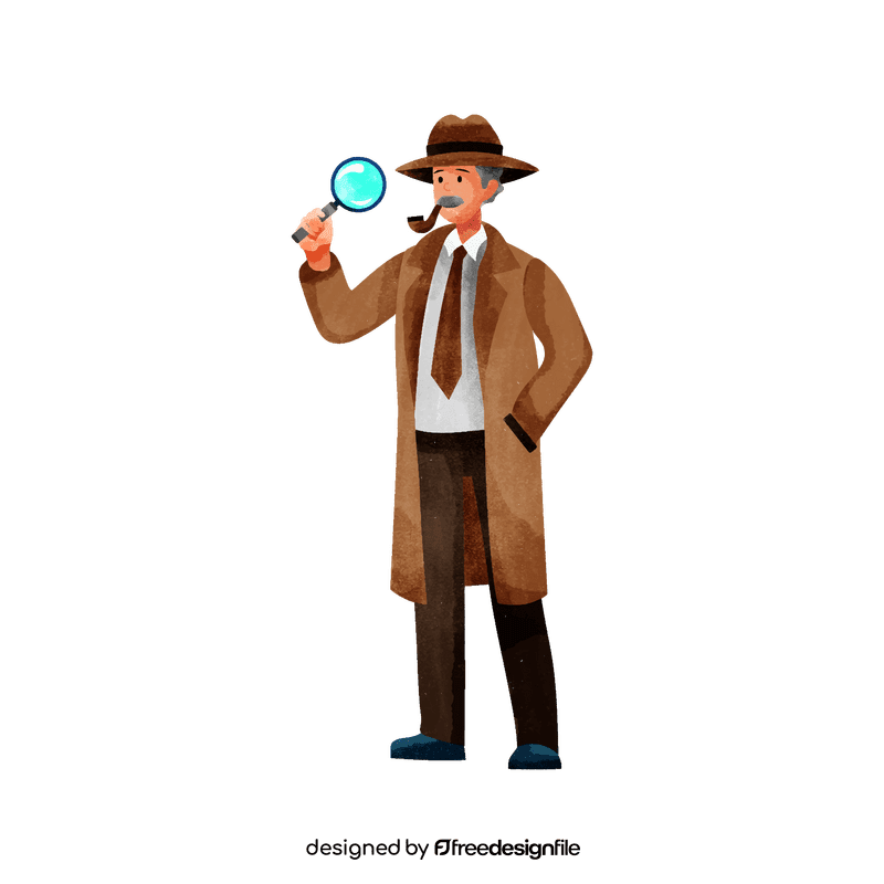 Detective clipart