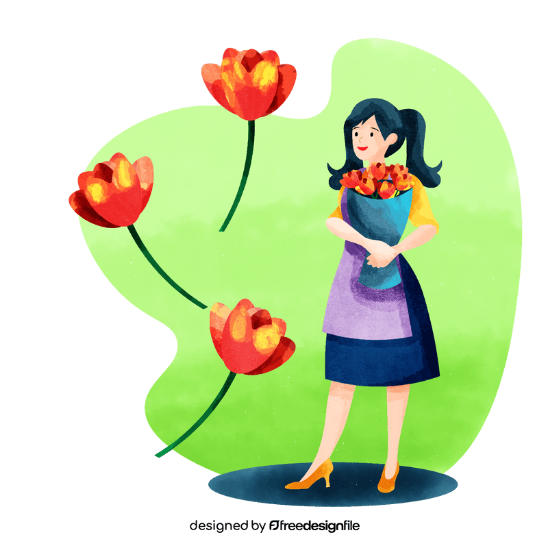 Florist vector